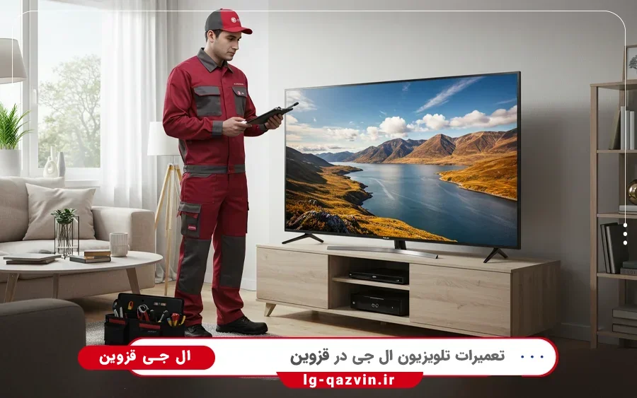 نمایندگی تعمیرات تلویزیون ال جی در الوند قزوین